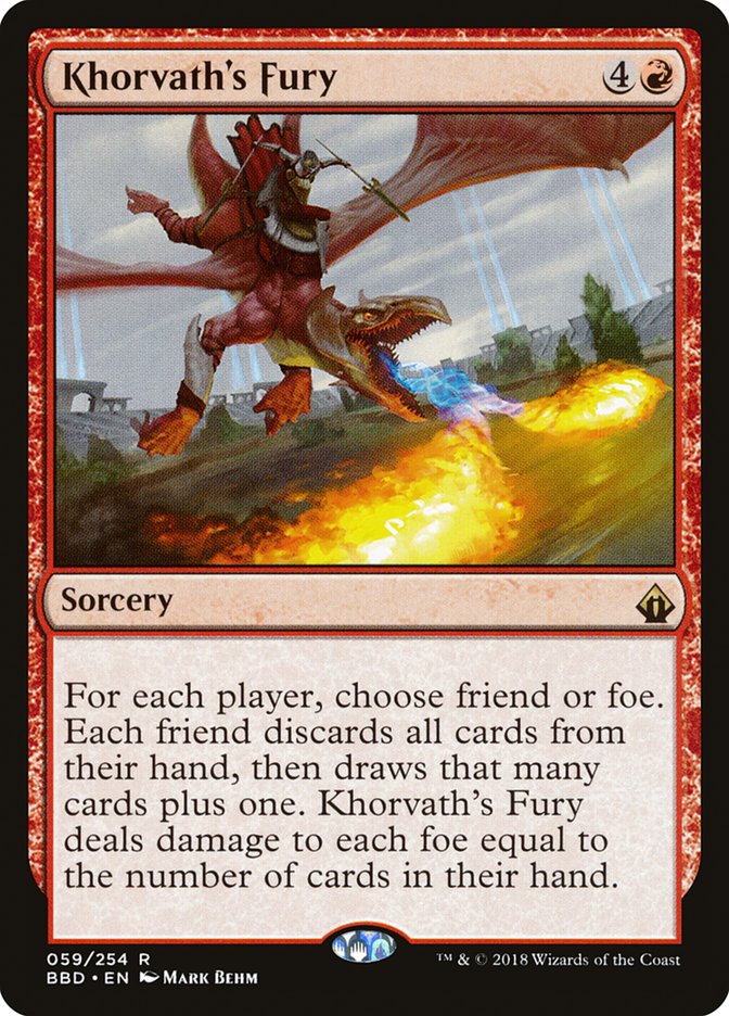 Khorvath's Fury [Battlebond] | Boutique FDB TCG