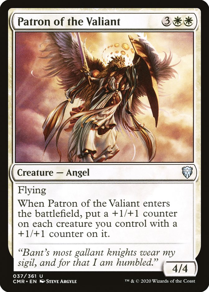 Patron of the Valiant [Commander Legends] | Boutique FDB TCG