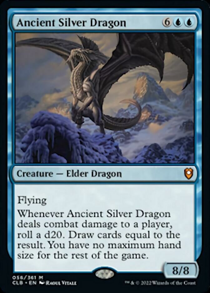 Ancient Silver Dragon [Commander Legends: Battle for Baldur's Gate] | Boutique FDB TCG