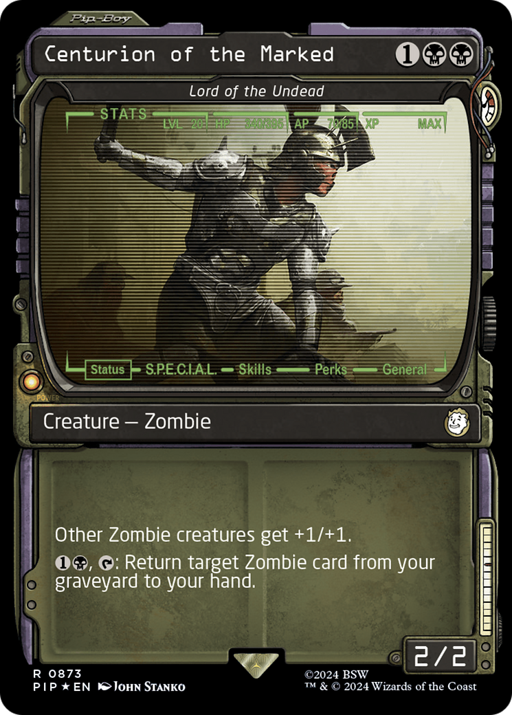 Centurion of the Marked - Lord of the Undead (Showcase) (Surge Foil) [Fallout] | Boutique FDB TCG