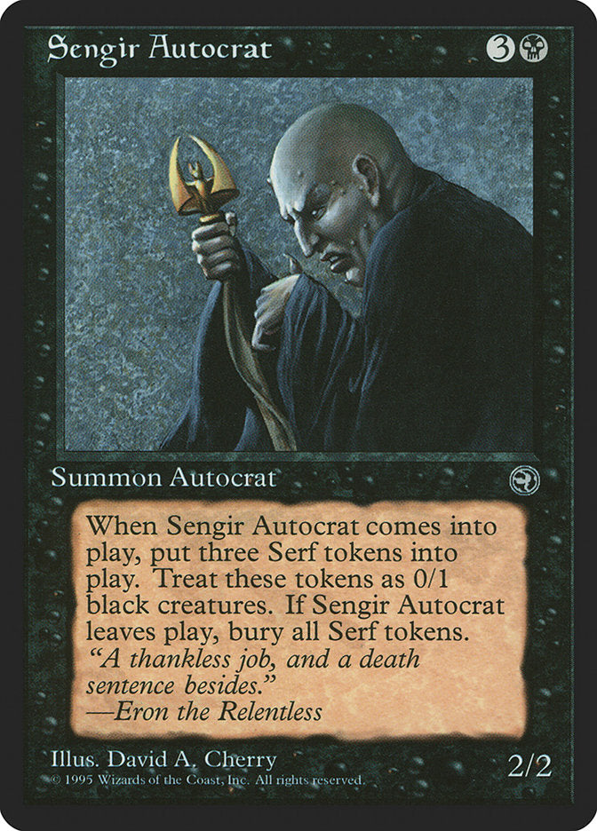 Sengir Autocrat [Homelands] | Boutique FDB TCG