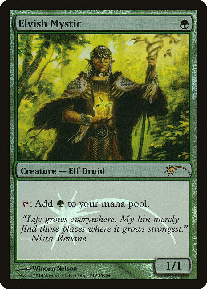 Elvish Mystic [Friday Night Magic 2014] | Boutique FDB TCG