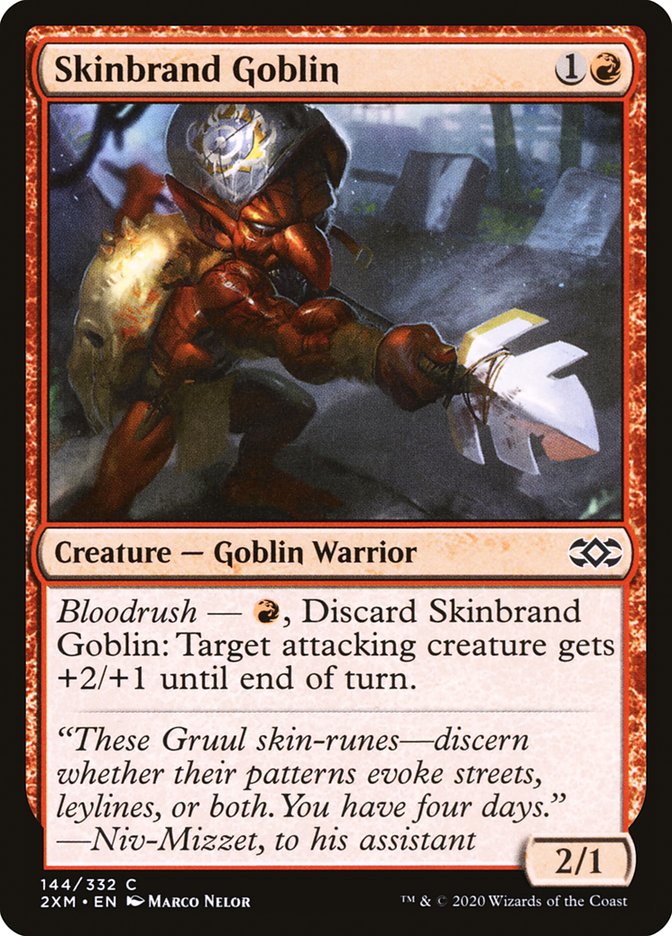 Skinbrand Goblin [Double Masters] | Boutique FDB TCG