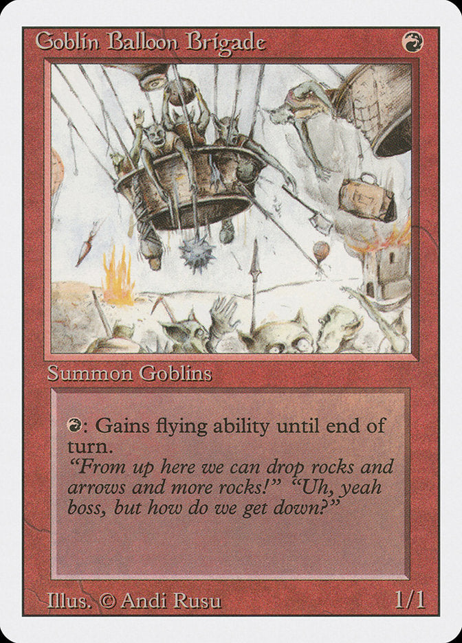 Goblin Balloon Brigade [Revised Edition] | Boutique FDB TCG