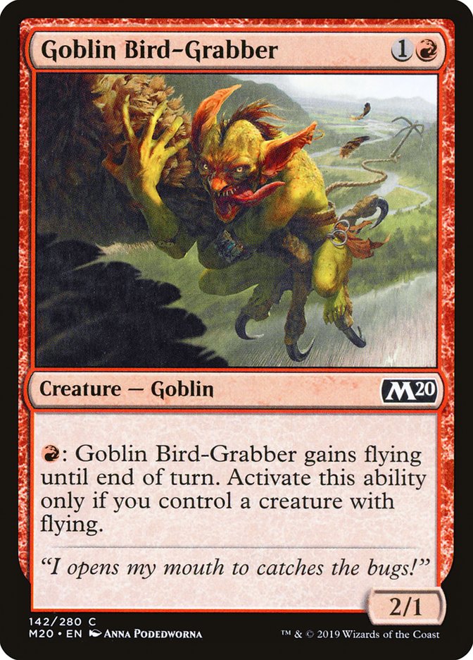 Goblin Bird-Grabber [Core Set 2020] | Boutique FDB TCG