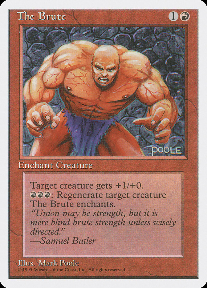 The Brute [Fourth Edition] | Boutique FDB TCG