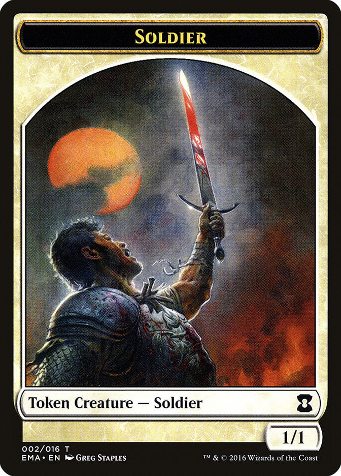 Soldier Token [Eternal Masters Tokens] | Boutique FDB TCG