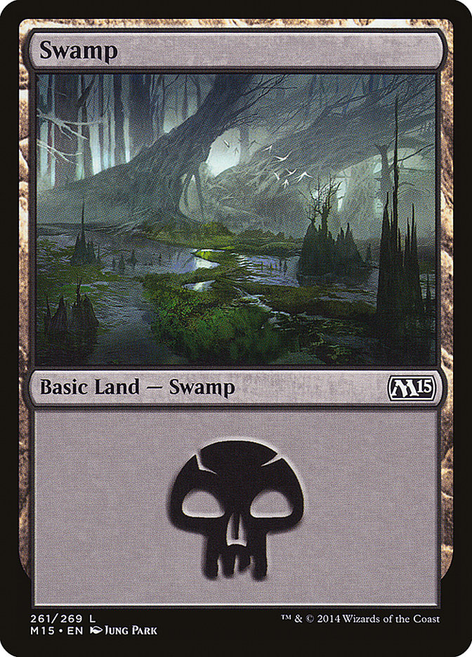 Swamp (261) [Magic 2015] | Boutique FDB TCG