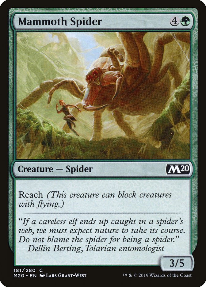 Mammoth Spider [Core Set 2020] | Boutique FDB TCG