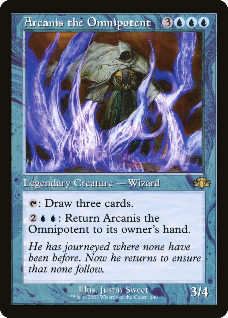 Arcanis the Omnipotent (Retro) [Dominaria Remastered] | Boutique FDB TCG