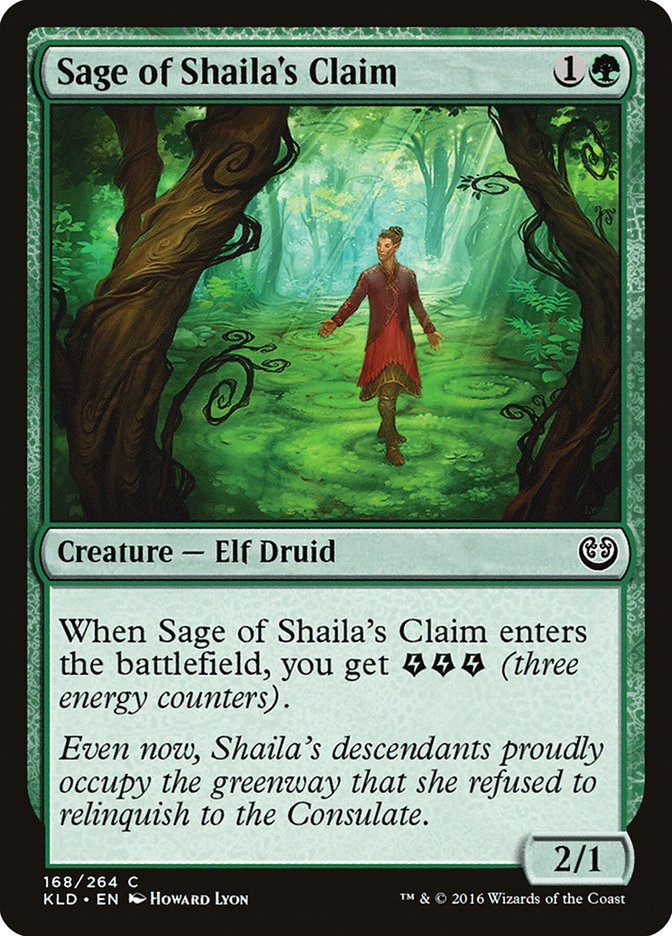 Sage of Shaila's Claim [Kaladesh] | Boutique FDB TCG