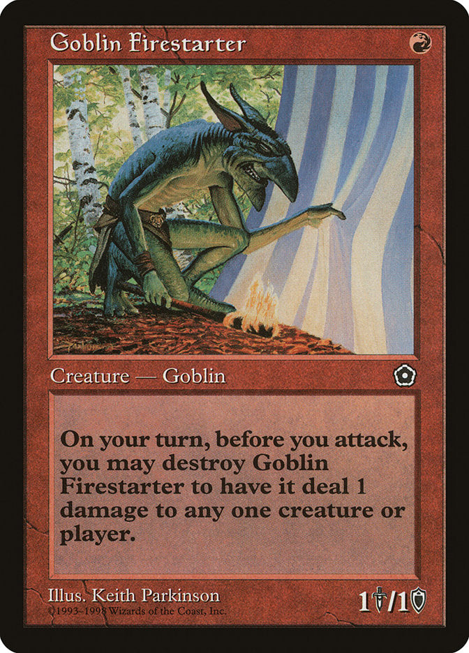 Goblin Firestarter [Portal Second Age] | Boutique FDB TCG