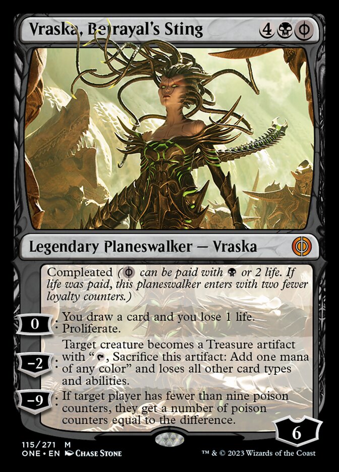 Vraska, Betrayal's Sting [Phyrexia: All Will Be One] | Boutique FDB TCG