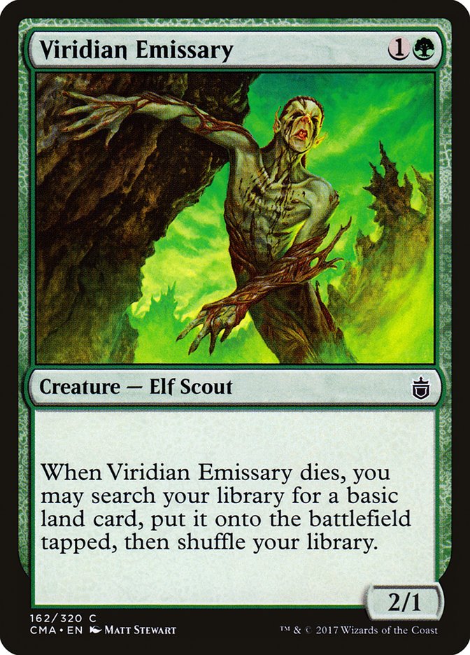 Viridian Emissary [Commander Anthology] | Boutique FDB TCG