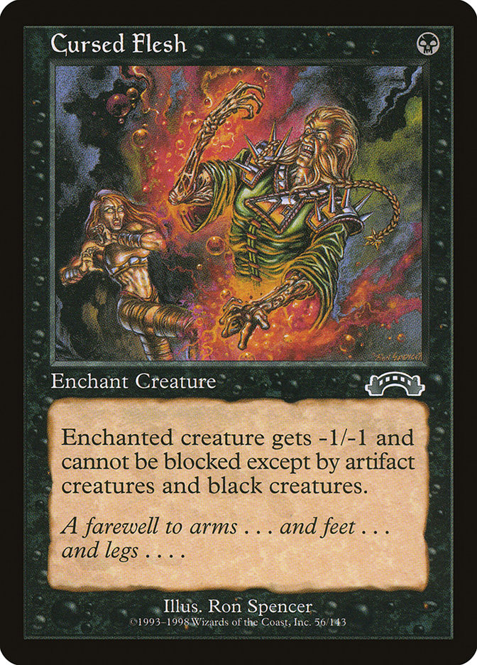 Cursed Flesh [Exodus] | Boutique FDB TCG