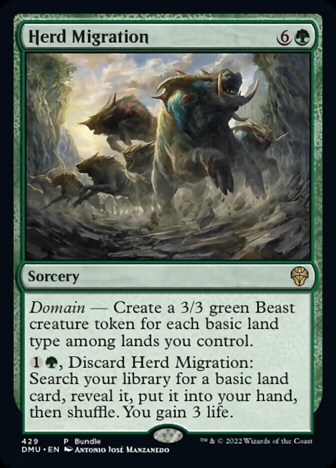 Herd Migration (Bundle) [Dominaria United] | Boutique FDB TCG