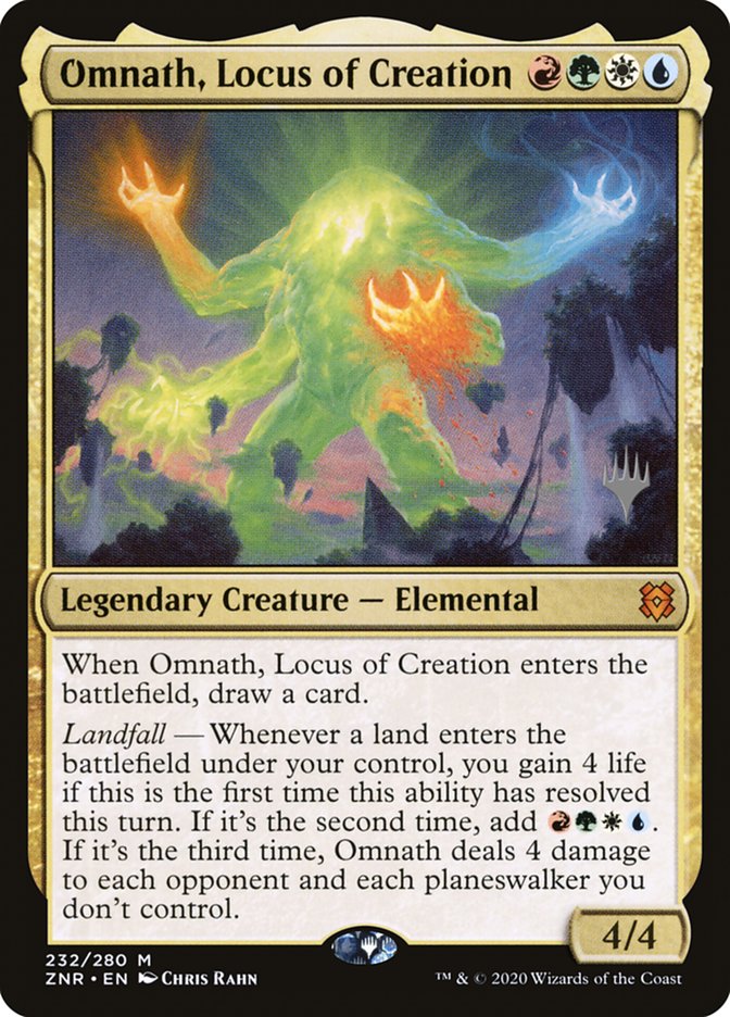 Omnath, Locus of Creation (Promo Pack) [Zendikar Rising Promos] | Boutique FDB TCG