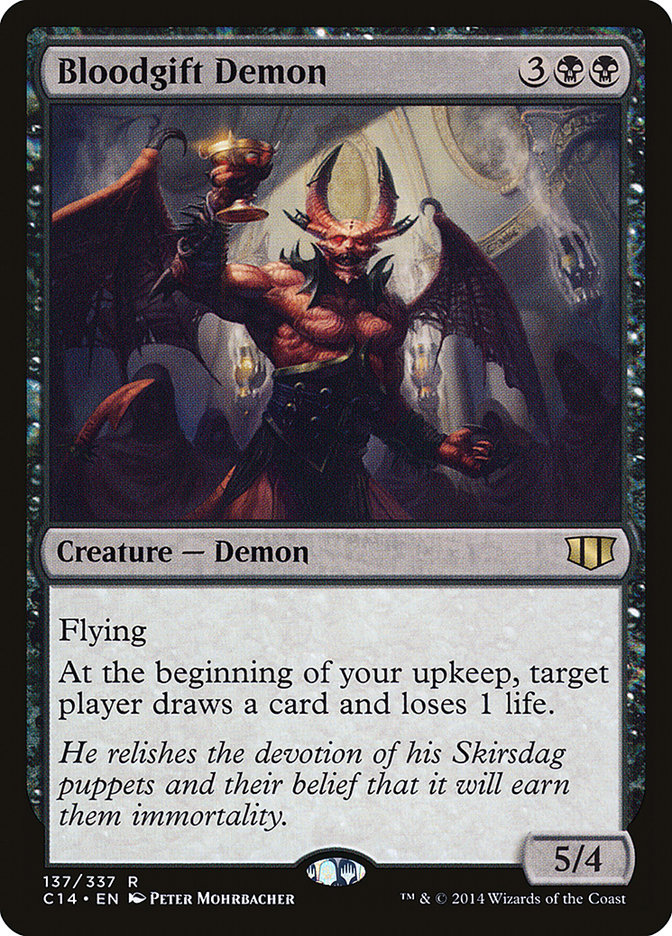 Bloodgift Demon [Commander 2014] | Boutique FDB TCG