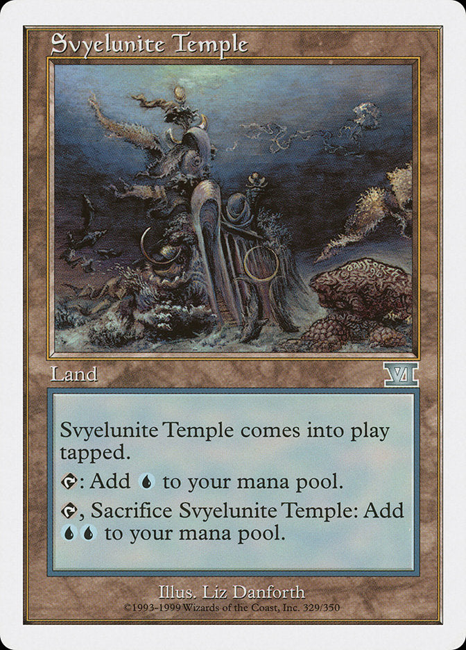 Svyelunite Temple [Classic Sixth Edition] | Boutique FDB TCG
