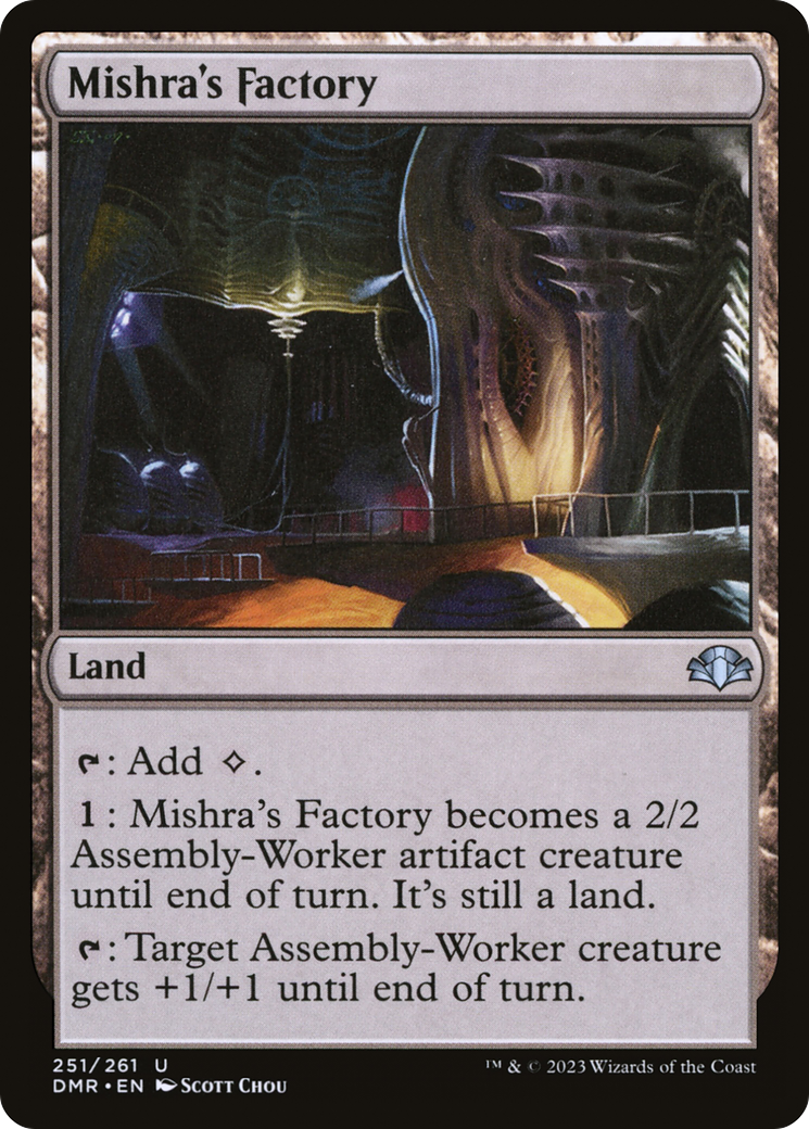 Mishra's Factory [Dominaria Remastered] | Boutique FDB TCG