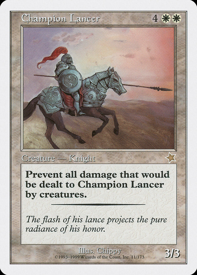 Champion Lancer [Starter 1999] | Boutique FDB TCG