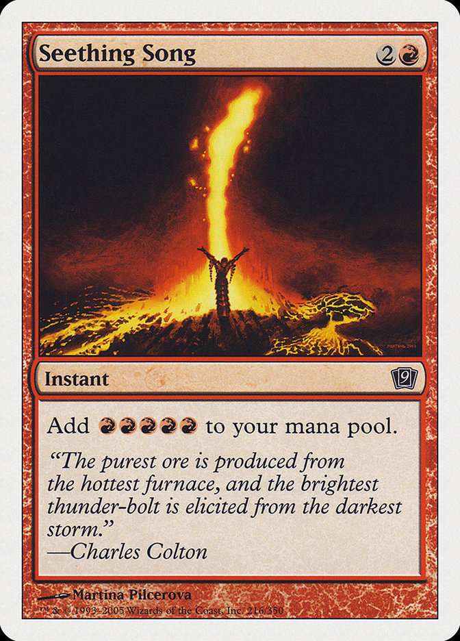 Seething Song [Ninth Edition] | Boutique FDB TCG