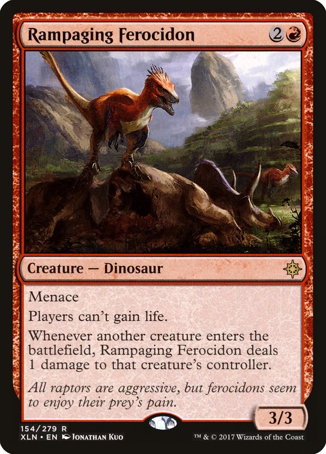 Rampaging Ferocidon [Ixalan] | Boutique FDB TCG