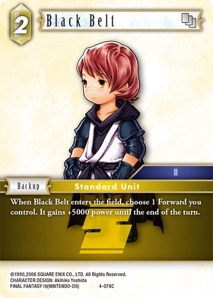 Black Belt [Opus IV] | Boutique FDB TCG