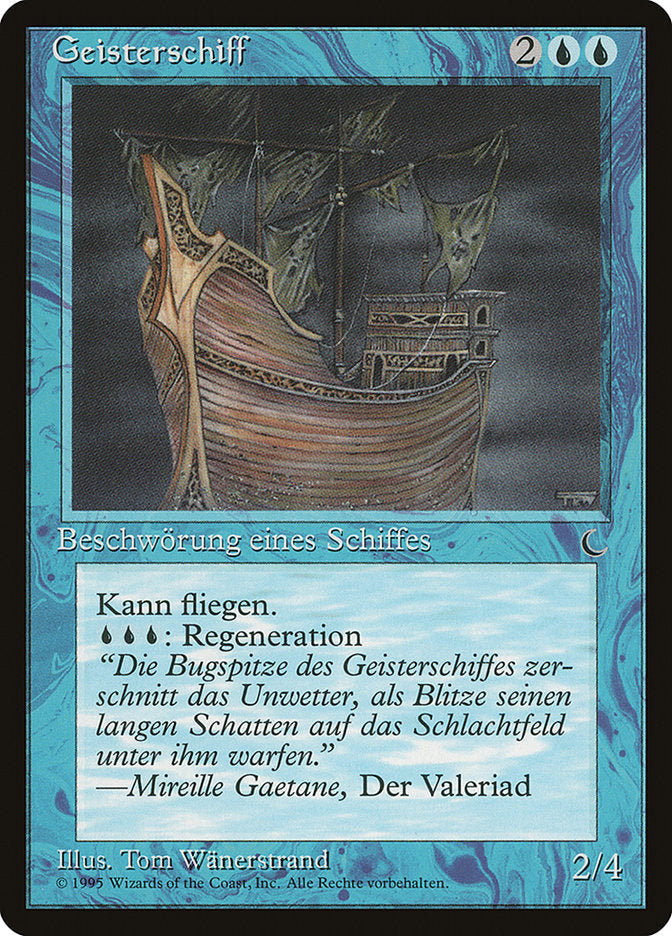 Ghost Ship (German) - "Geisterschiff" [Renaissance] | Boutique FDB TCG