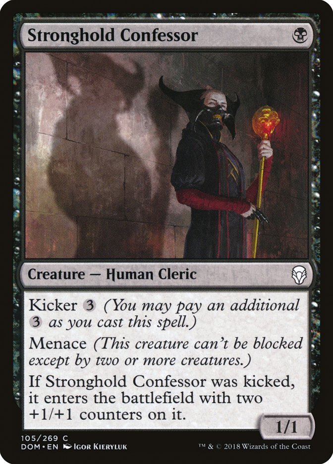 Stronghold Confessor [Dominaria] | Boutique FDB TCG