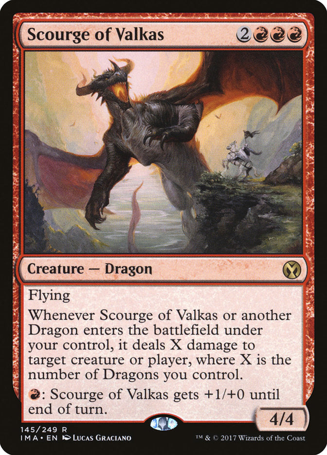 Scourge of Valkas [Iconic Masters] | Boutique FDB TCG