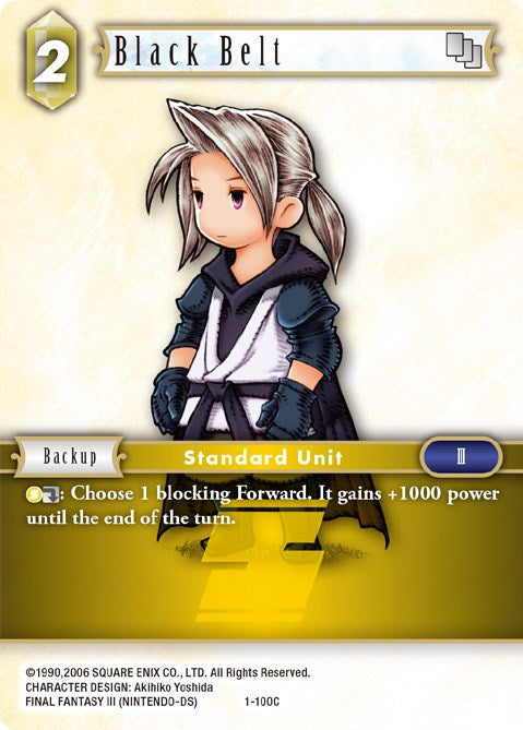 Black Belt (Luneth) [Opus I] | Boutique FDB TCG