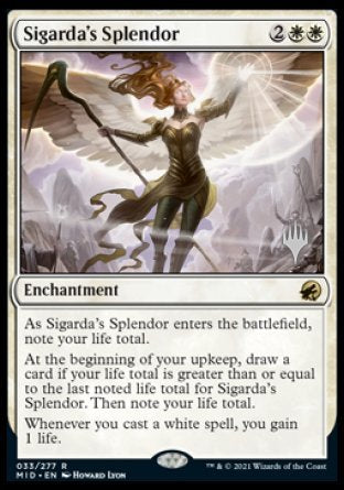 Sigarda's Splendor (Promo Pack) [Innistrad: Midnight Hunt Promos] | Boutique FDB TCG