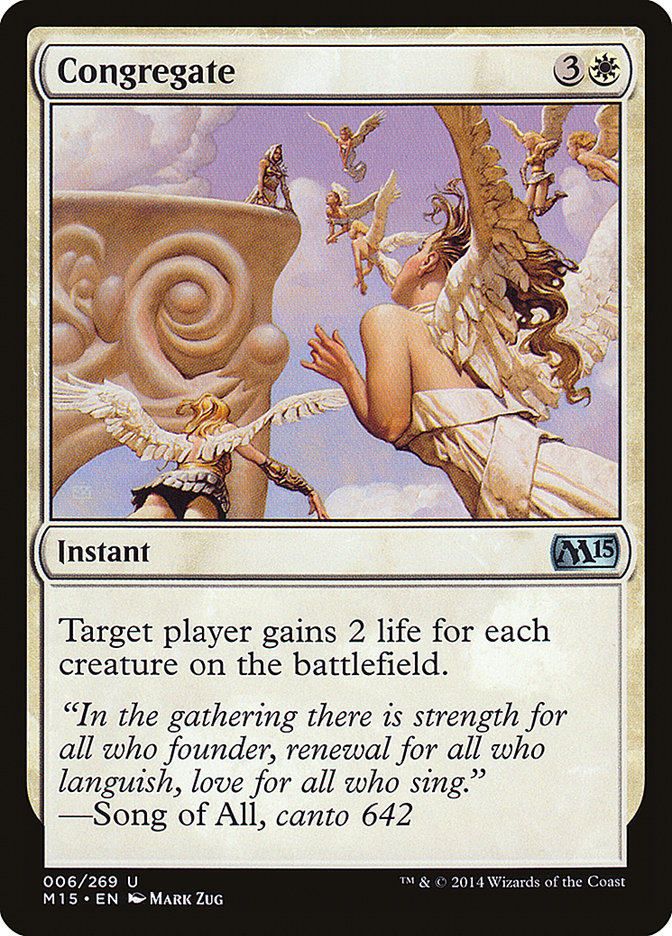 Congregate [Magic 2015] | Boutique FDB TCG