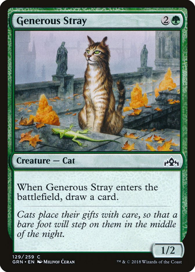 Generous Stray [Guilds of Ravnica] | Boutique FDB TCG