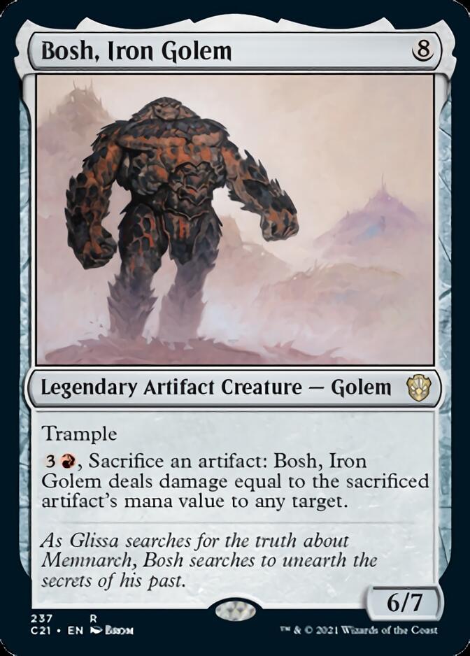 Bosh, Iron Golem [Commander 2021] | Boutique FDB TCG