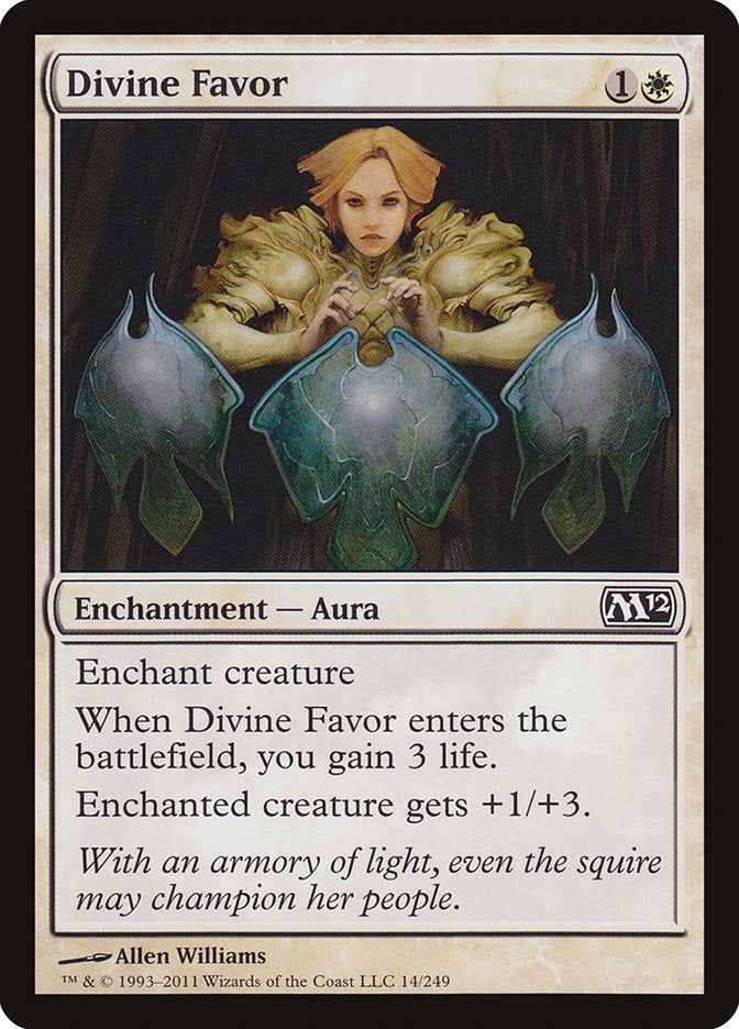 Divine Favor [Magic 2012] | Boutique FDB TCG