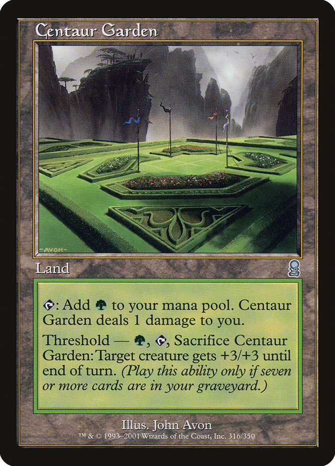Centaur Garden [Odyssey] | Boutique FDB TCG