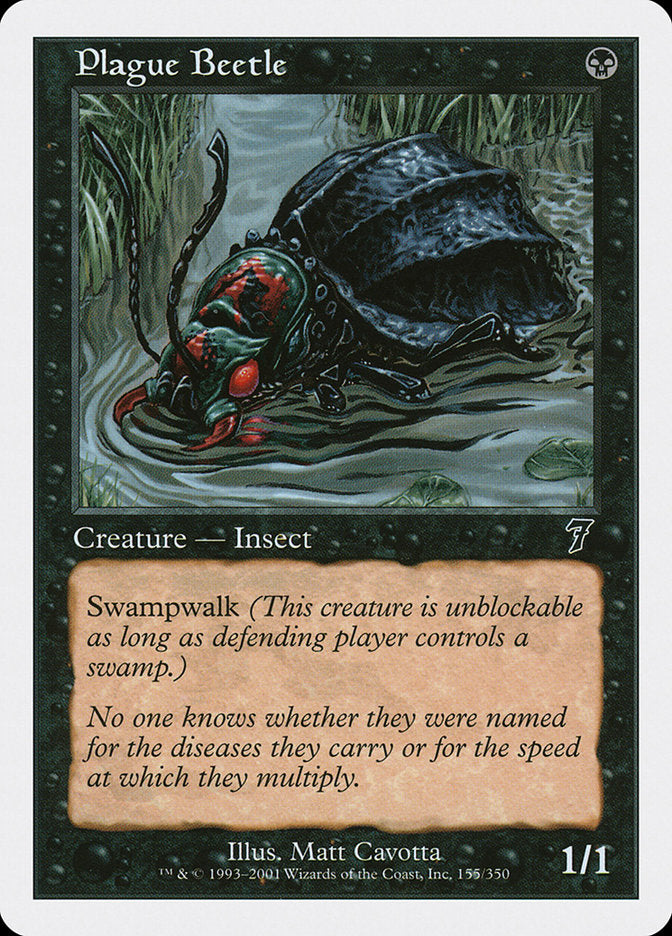 Plague Beetle [Seventh Edition] | Boutique FDB TCG