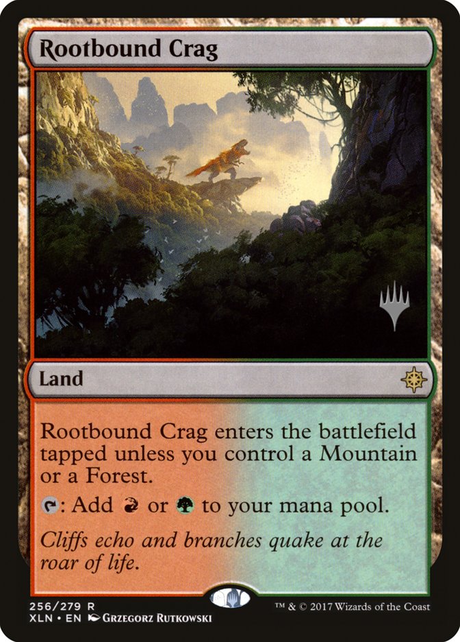 Rootbound Crag (Promo Pack) [Ixalan Promos] | Boutique FDB TCG