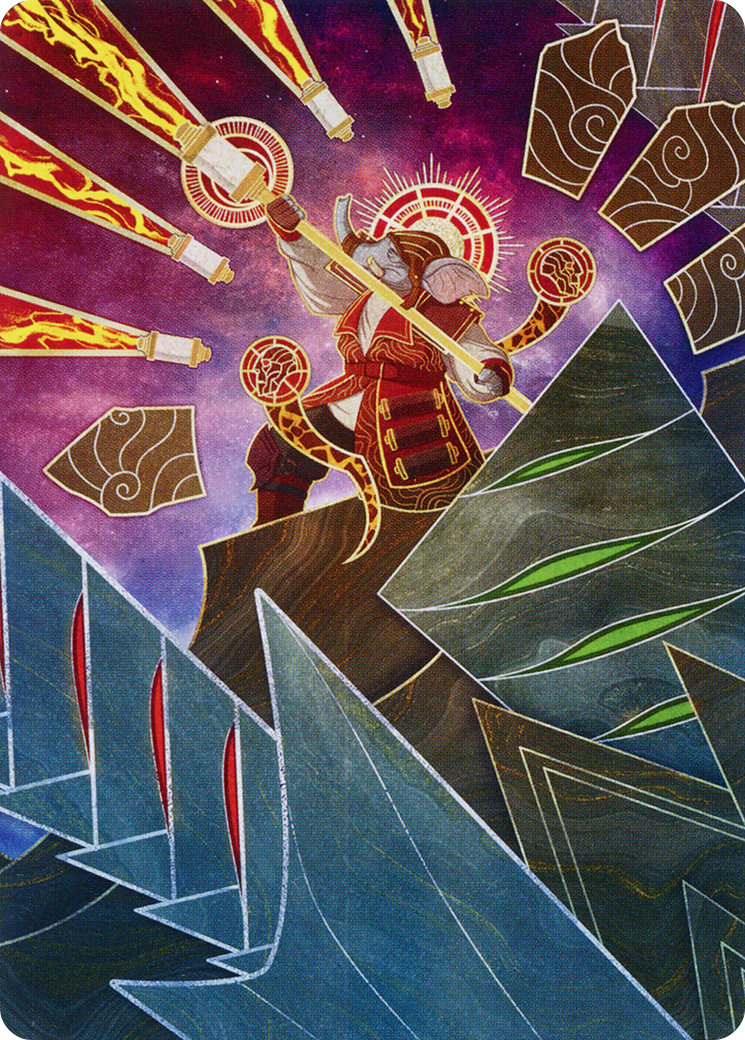 Quintorius, Loremaster Art Card (63) [March of the Machine Art Series] | Boutique FDB TCG