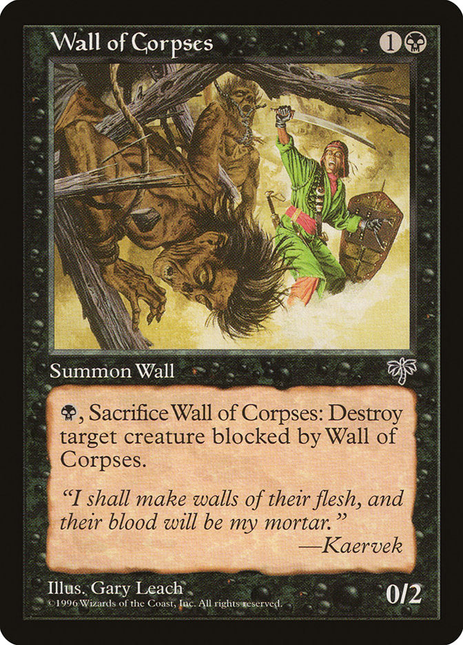 Wall of Corpses [Mirage] | Boutique FDB TCG