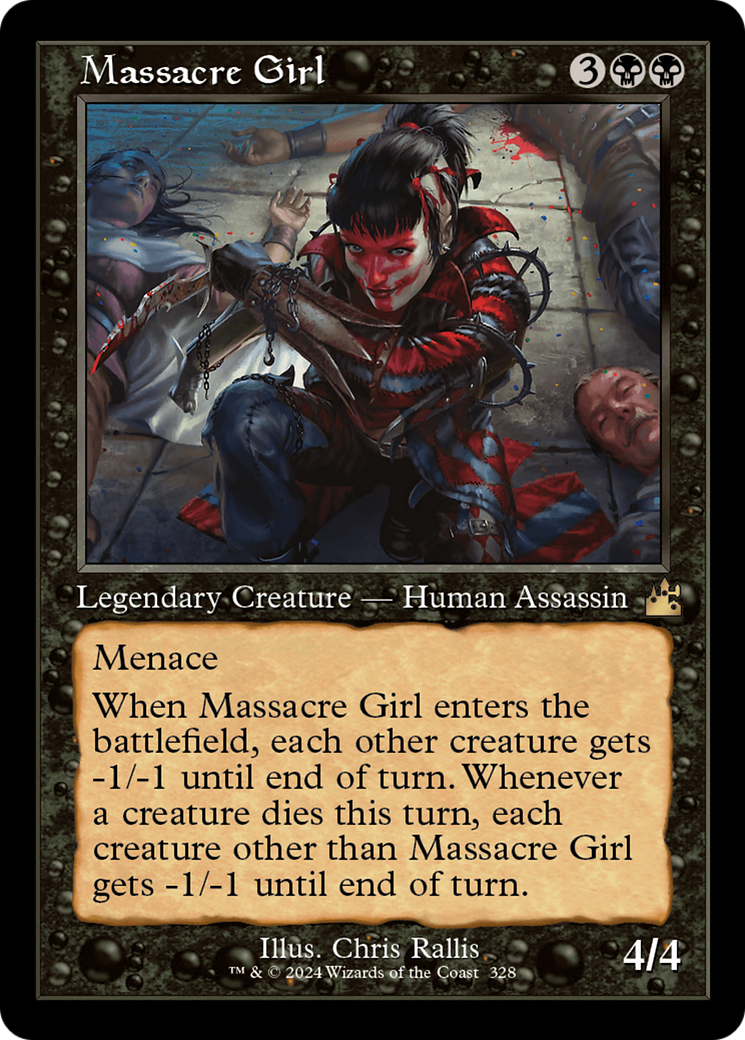 Massacre Girl (Retro) [Ravnica Remastered] | Boutique FDB TCG