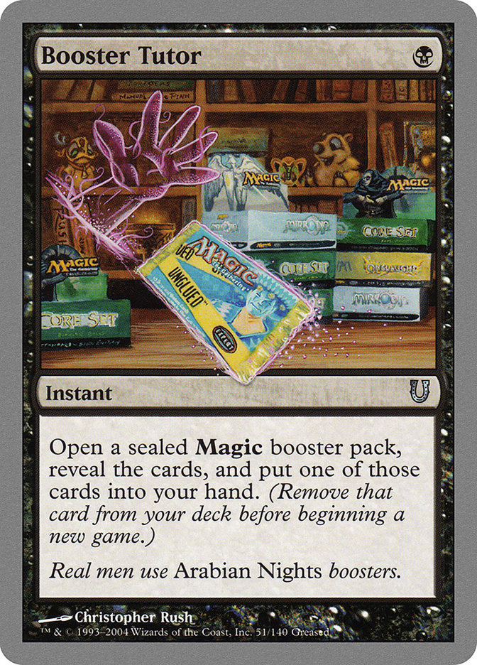Booster Tutor [Unhinged] | Boutique FDB TCG