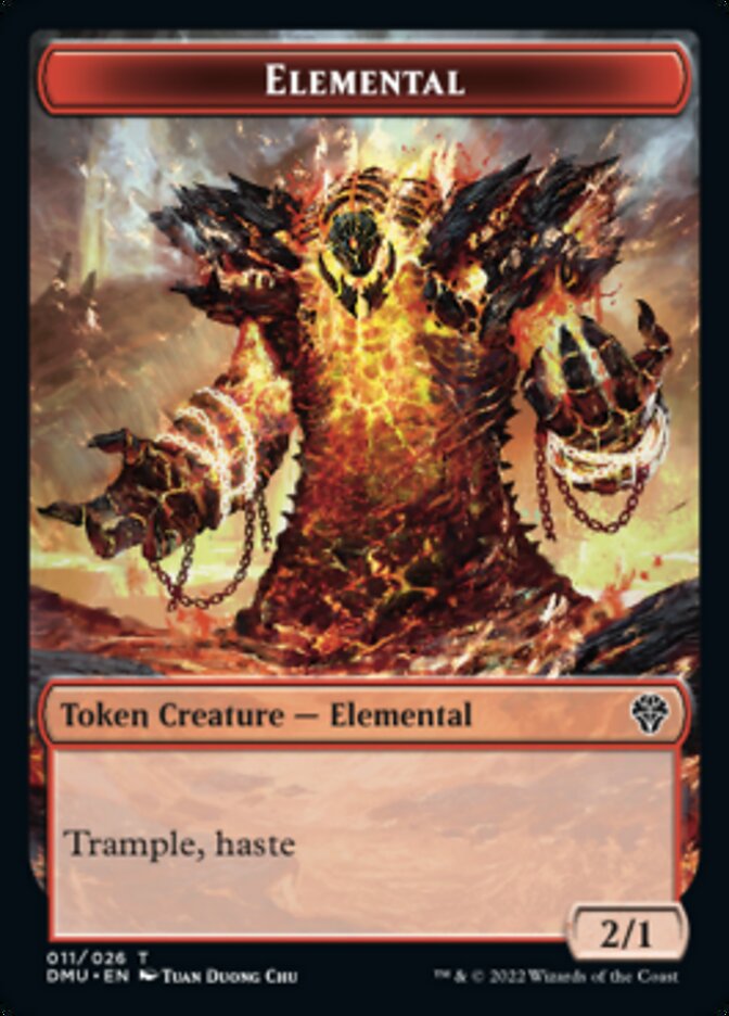 Elemental Token [Dominaria United Tokens] | Boutique FDB TCG