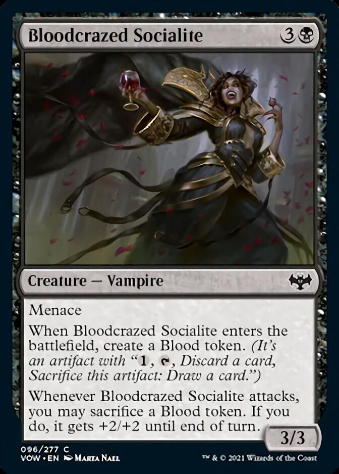 Bloodcrazed Socialite [Innistrad: Crimson Vow] | Boutique FDB TCG