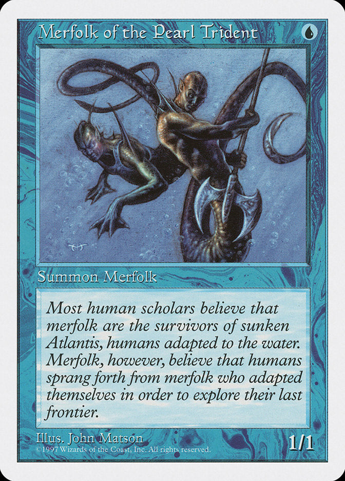 Merfolk of the Pearl Trident [Fifth Edition] | Boutique FDB TCG