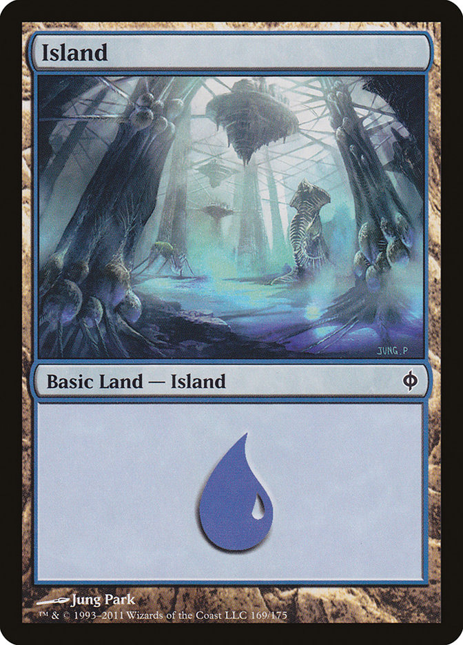 Island (169) [New Phyrexia] | Boutique FDB TCG