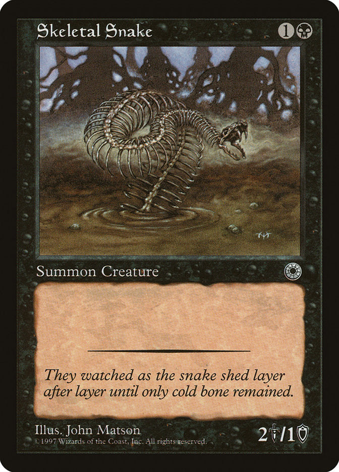 Skeletal Snake [Portal] | Boutique FDB TCG