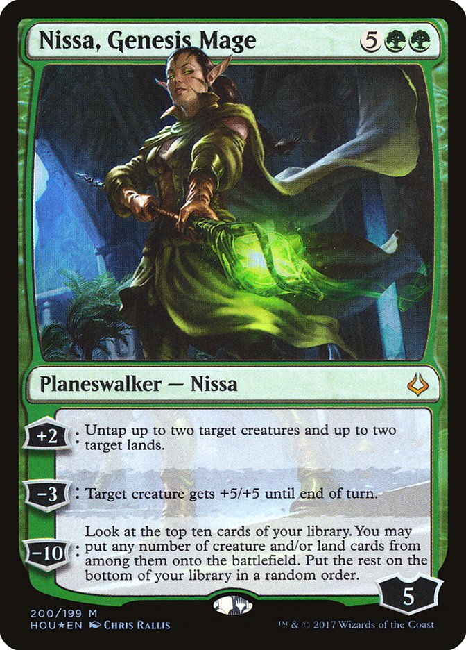 Nissa, Genesis Mage [Hour of Devastation] | Boutique FDB TCG